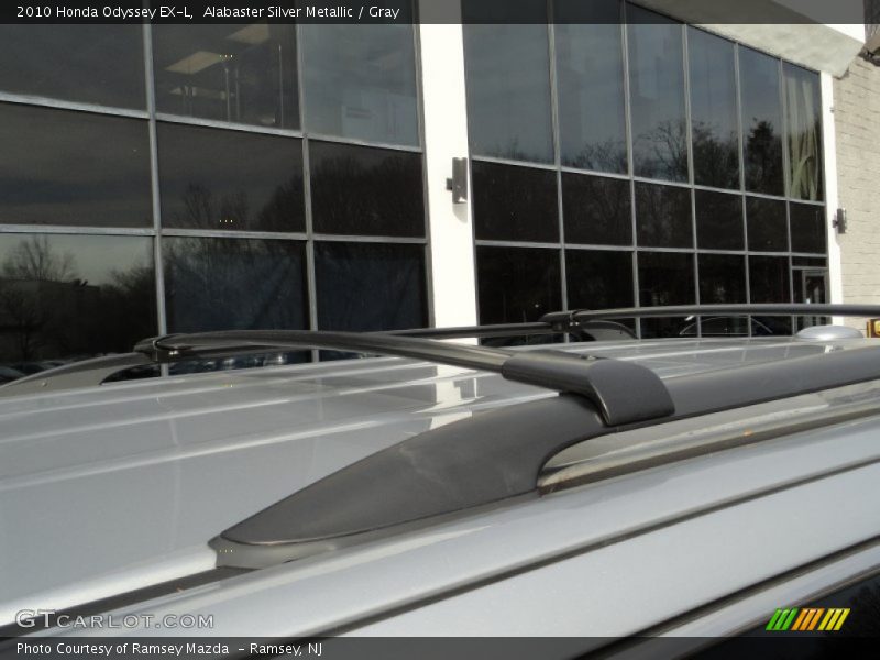 Alabaster Silver Metallic / Gray 2010 Honda Odyssey EX-L