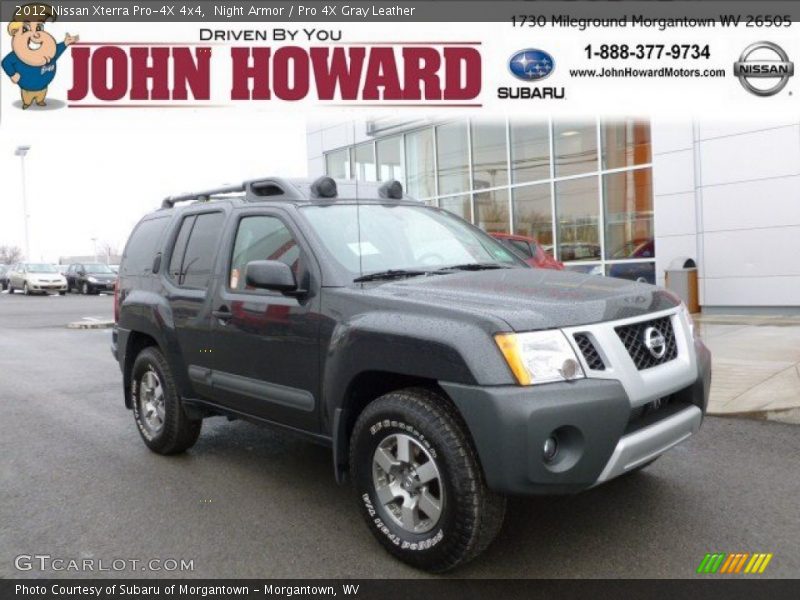 Night Armor / Pro 4X Gray Leather 2012 Nissan Xterra Pro-4X 4x4