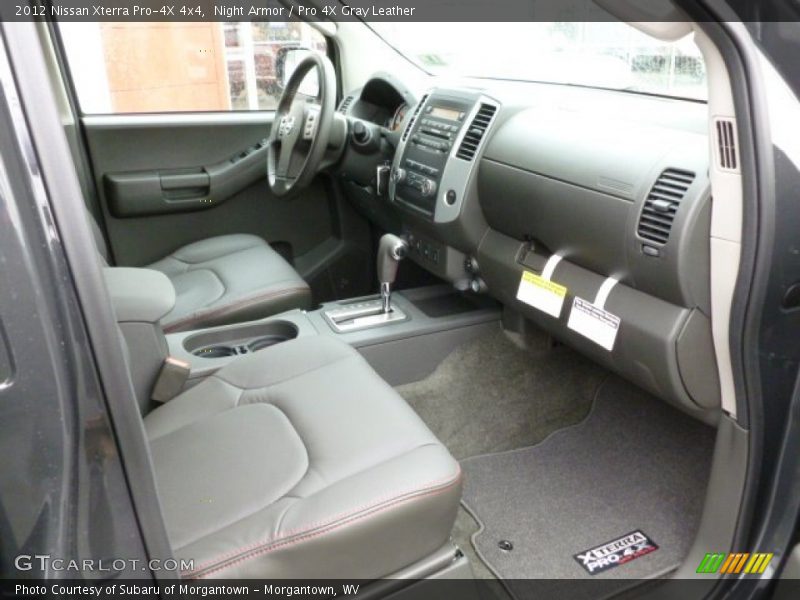  2012 Xterra Pro-4X 4x4 Pro 4X Gray Leather Interior