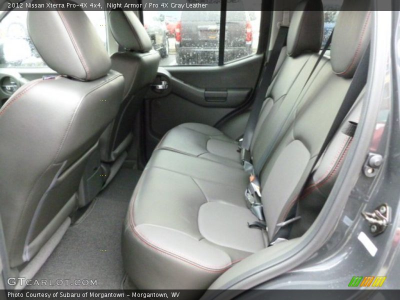  2012 Xterra Pro-4X 4x4 Pro 4X Gray Leather Interior