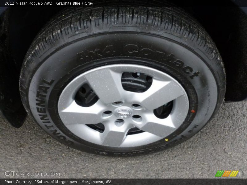 Graphite Blue / Gray 2012 Nissan Rogue S AWD