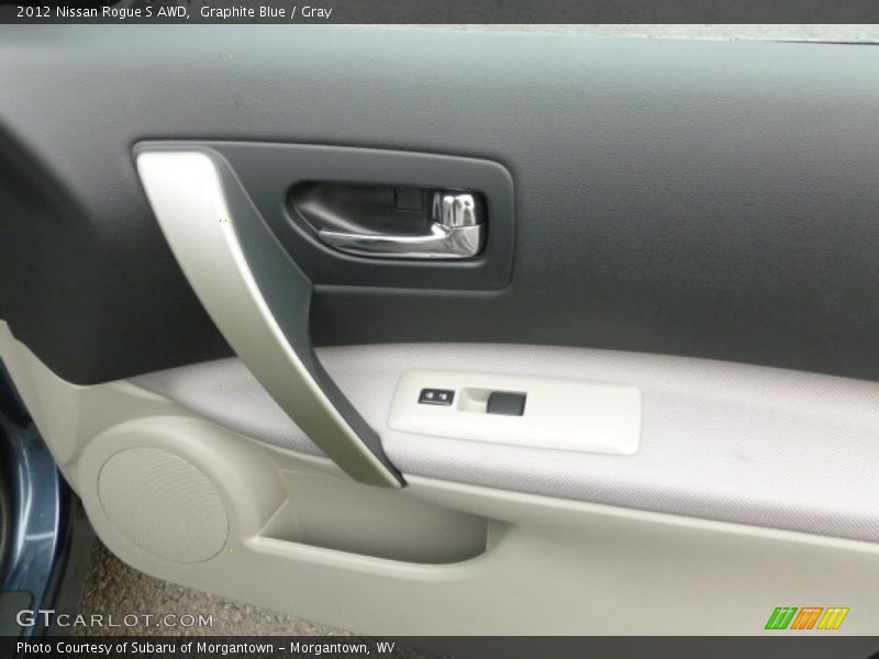 Graphite Blue / Gray 2012 Nissan Rogue S AWD