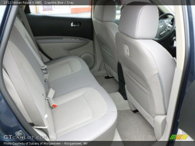 Graphite Blue / Gray 2012 Nissan Rogue S AWD