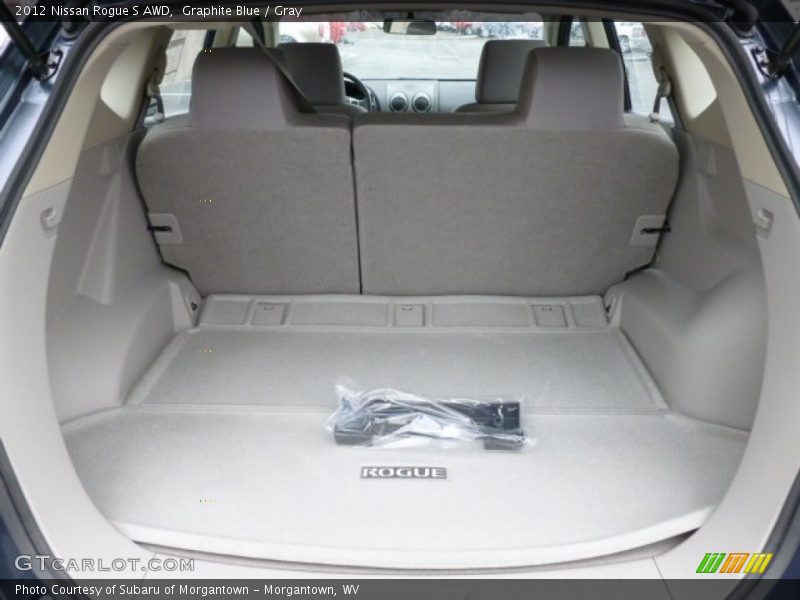 Graphite Blue / Gray 2012 Nissan Rogue S AWD