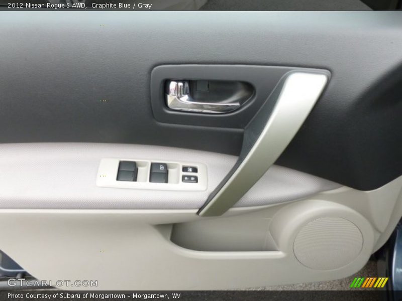 Graphite Blue / Gray 2012 Nissan Rogue S AWD