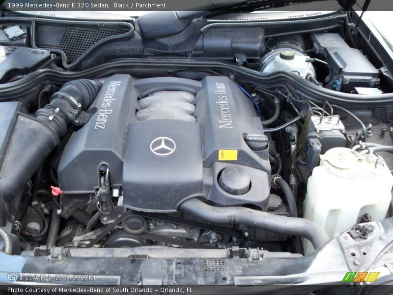 Black / Parchment 1999 Mercedes-Benz E 320 Sedan