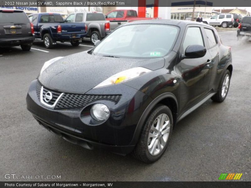 Front 3/4 View of 2012 Juke SV AWD