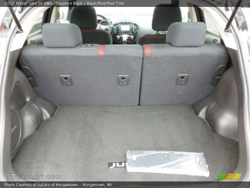  2012 Juke SV AWD Trunk
