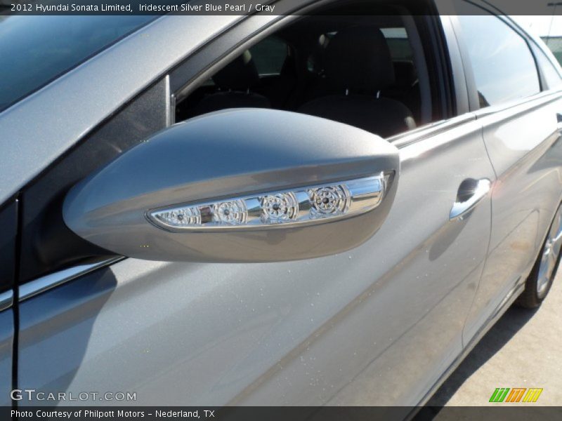 Iridescent Silver Blue Pearl / Gray 2012 Hyundai Sonata Limited