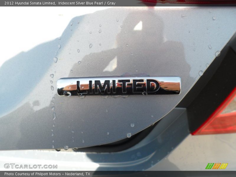 Iridescent Silver Blue Pearl / Gray 2012 Hyundai Sonata Limited