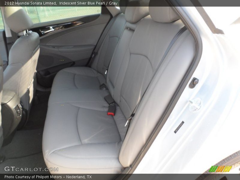 Iridescent Silver Blue Pearl / Gray 2012 Hyundai Sonata Limited