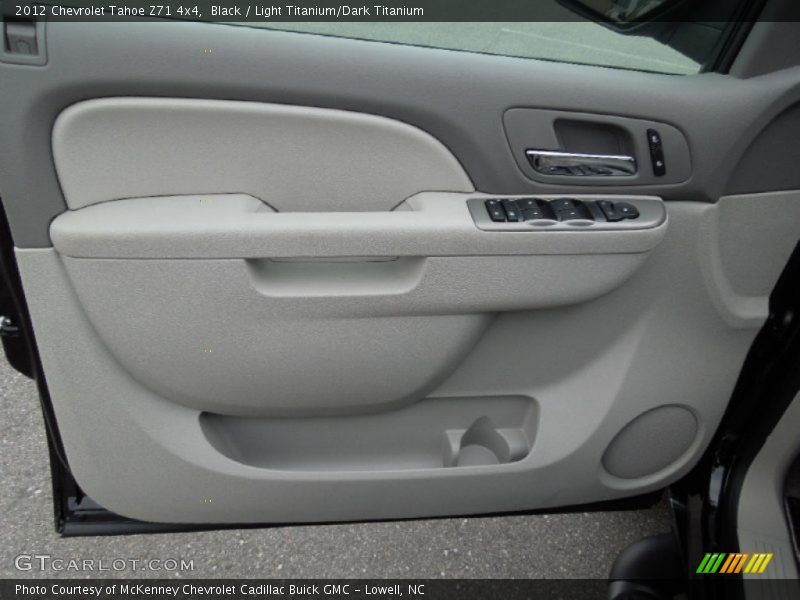 Black / Light Titanium/Dark Titanium 2012 Chevrolet Tahoe Z71 4x4