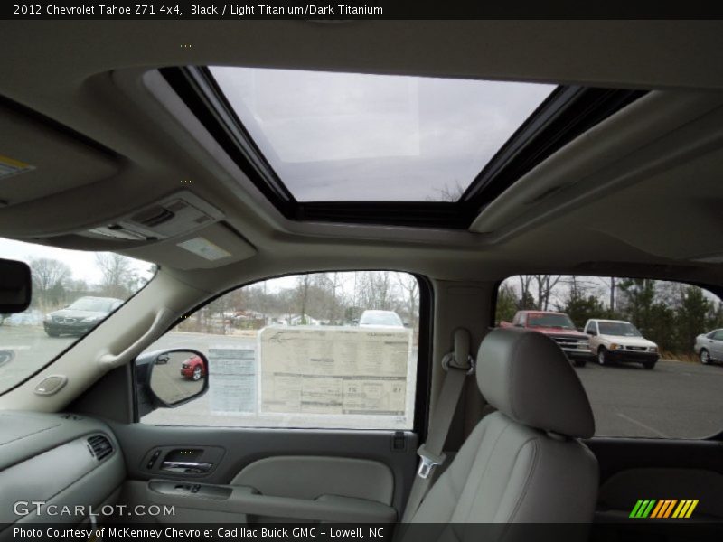 Black / Light Titanium/Dark Titanium 2012 Chevrolet Tahoe Z71 4x4