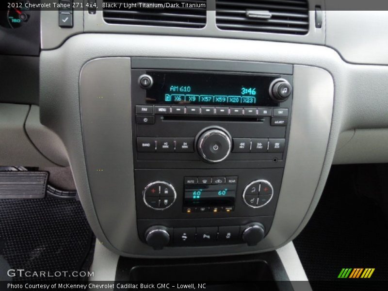Black / Light Titanium/Dark Titanium 2012 Chevrolet Tahoe Z71 4x4