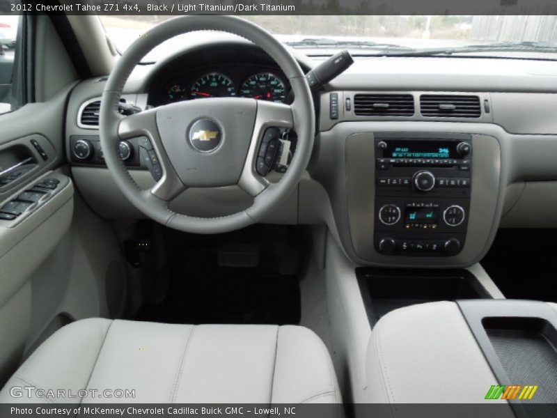 Black / Light Titanium/Dark Titanium 2012 Chevrolet Tahoe Z71 4x4