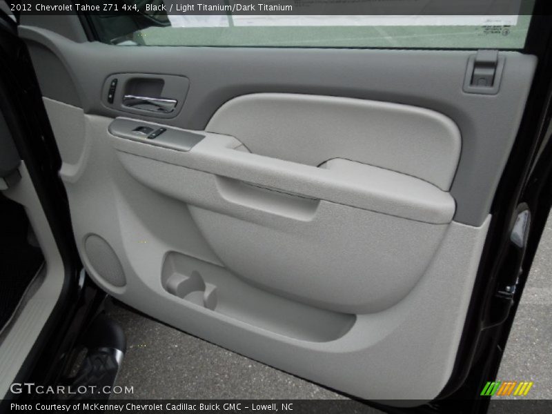 Black / Light Titanium/Dark Titanium 2012 Chevrolet Tahoe Z71 4x4
