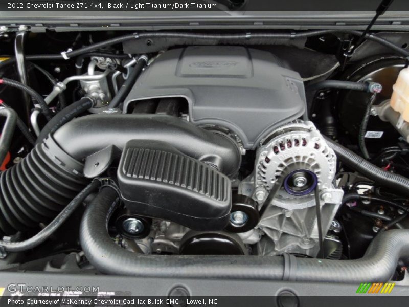 Black / Light Titanium/Dark Titanium 2012 Chevrolet Tahoe Z71 4x4