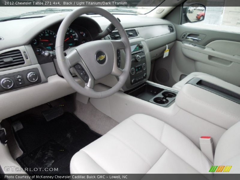 Black / Light Titanium/Dark Titanium 2012 Chevrolet Tahoe Z71 4x4