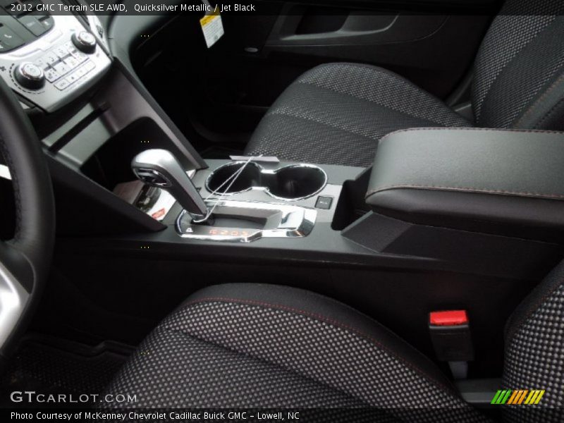 Quicksilver Metallic / Jet Black 2012 GMC Terrain SLE AWD