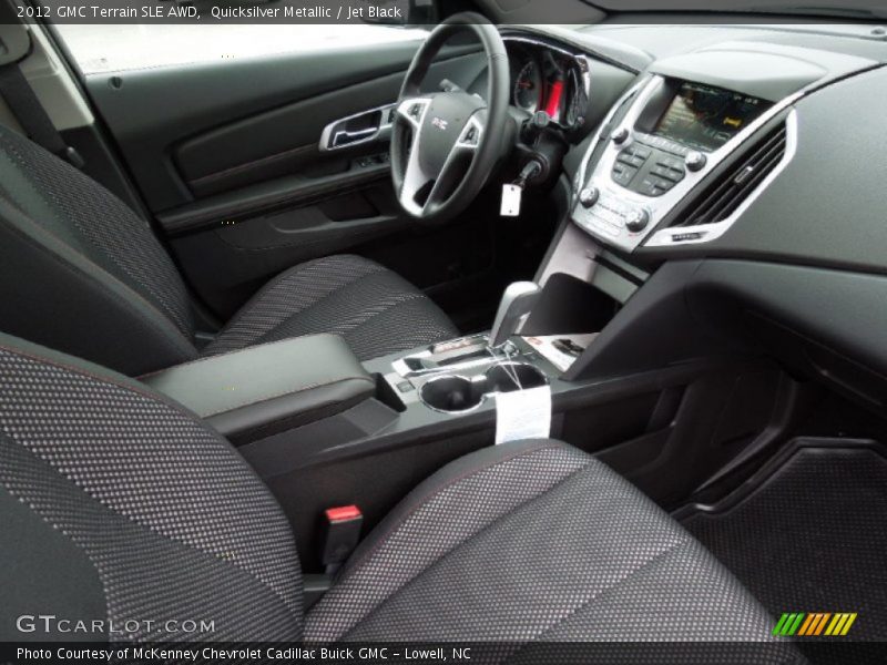 Quicksilver Metallic / Jet Black 2012 GMC Terrain SLE AWD