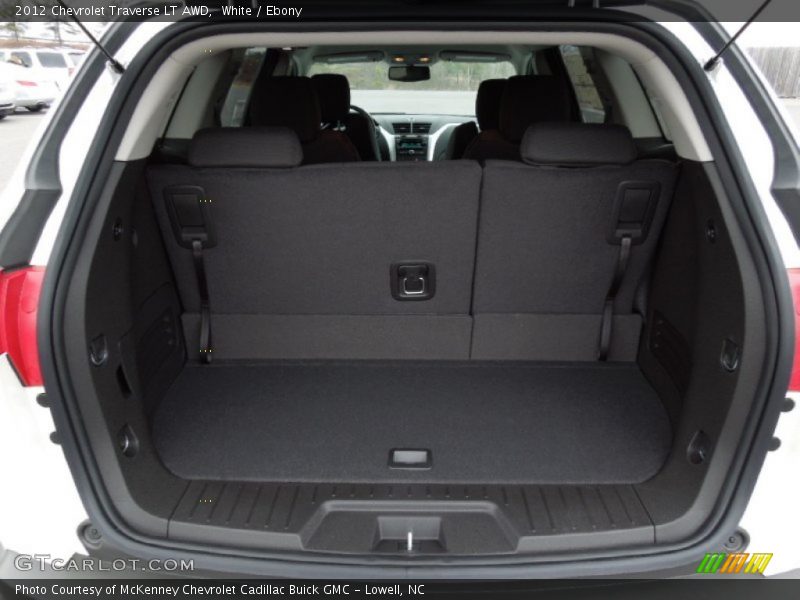  2012 Traverse LT AWD Trunk