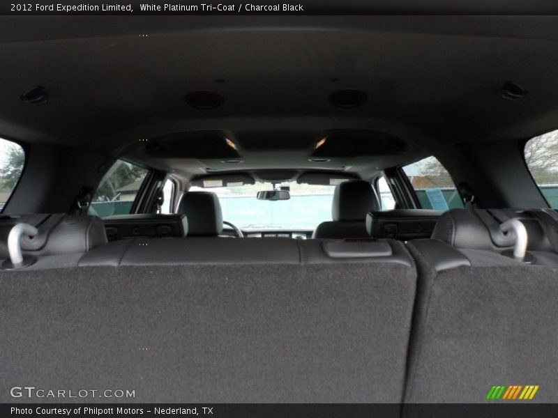 White Platinum Tri-Coat / Charcoal Black 2012 Ford Expedition Limited