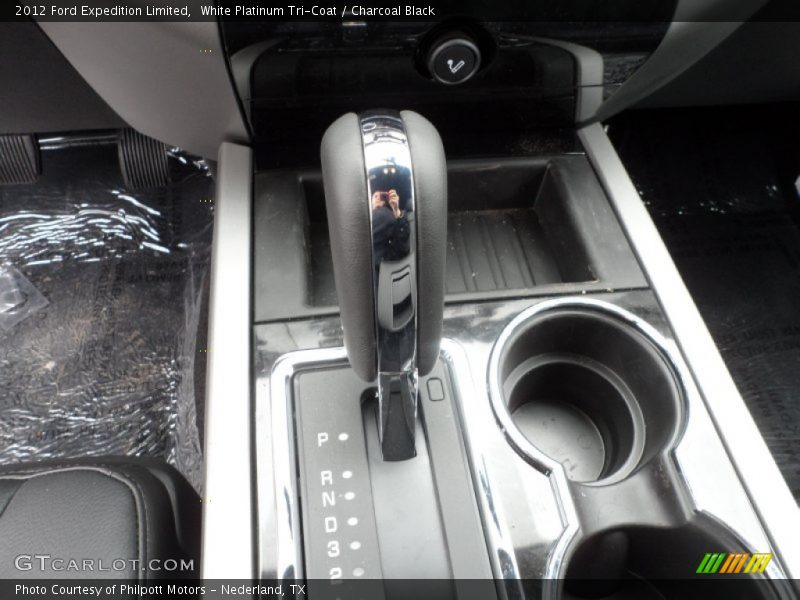 White Platinum Tri-Coat / Charcoal Black 2012 Ford Expedition Limited