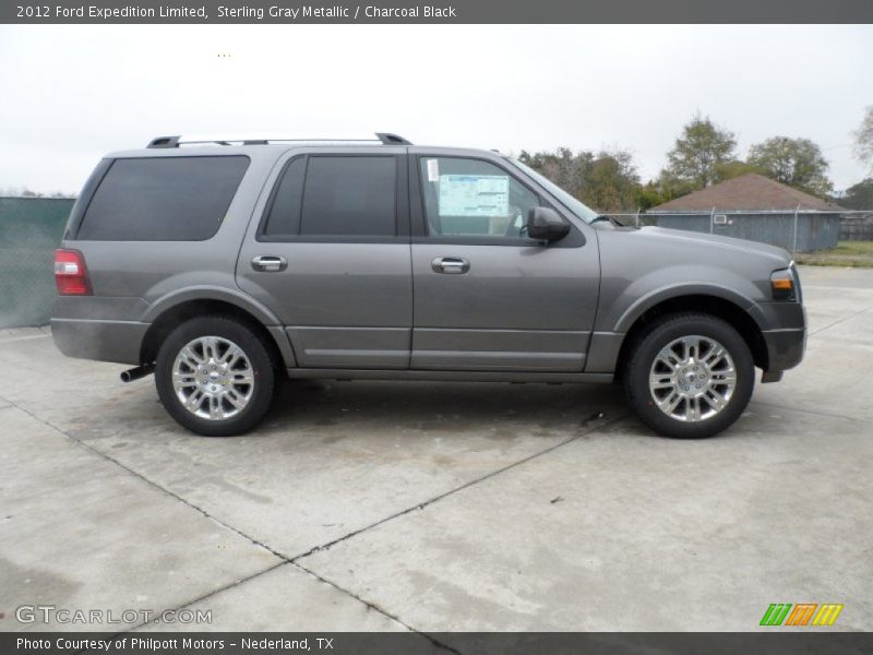 Sterling Gray Metallic / Charcoal Black 2012 Ford Expedition Limited