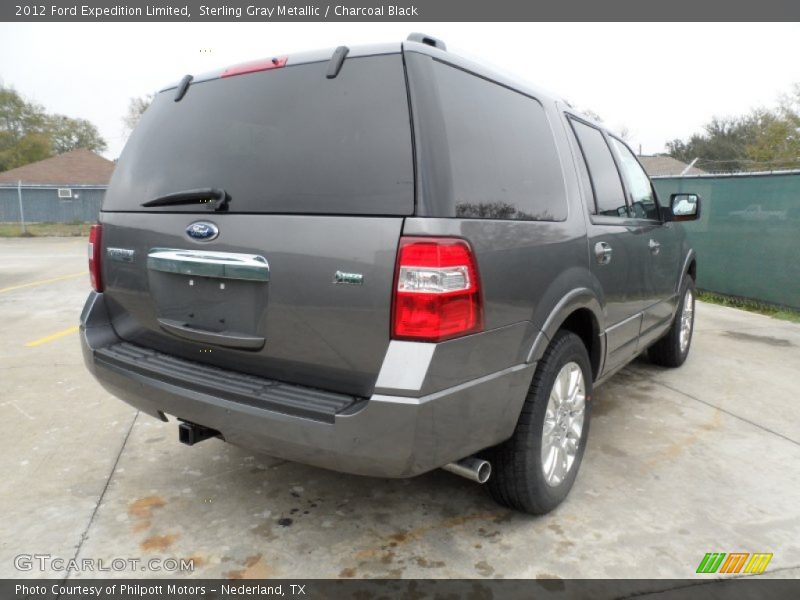 Sterling Gray Metallic / Charcoal Black 2012 Ford Expedition Limited
