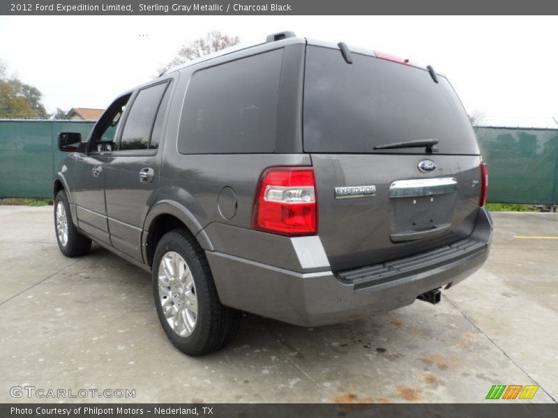 Sterling Gray Metallic / Charcoal Black 2012 Ford Expedition Limited