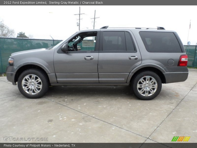 Sterling Gray Metallic / Charcoal Black 2012 Ford Expedition Limited