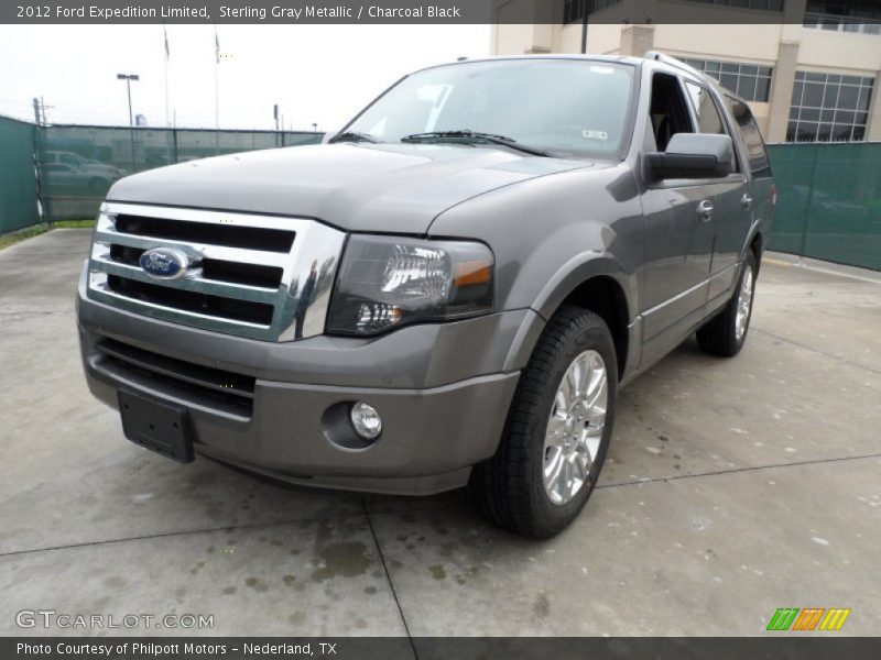 Sterling Gray Metallic / Charcoal Black 2012 Ford Expedition Limited
