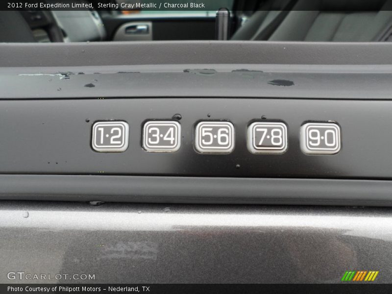 Sterling Gray Metallic / Charcoal Black 2012 Ford Expedition Limited