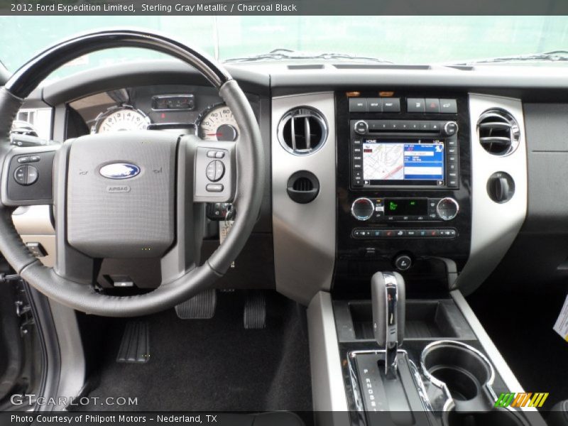 Sterling Gray Metallic / Charcoal Black 2012 Ford Expedition Limited