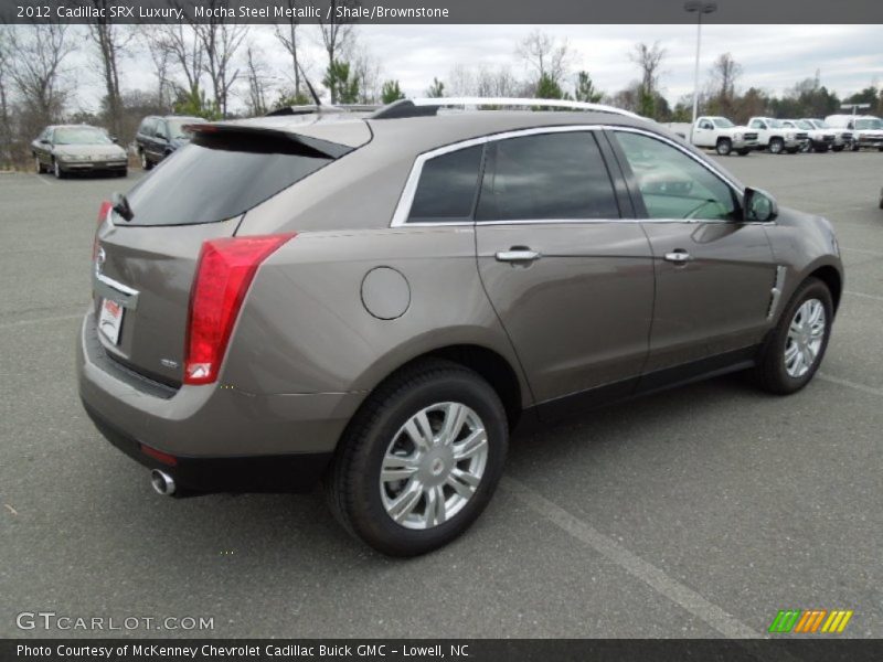 Mocha Steel Metallic / Shale/Brownstone 2012 Cadillac SRX Luxury
