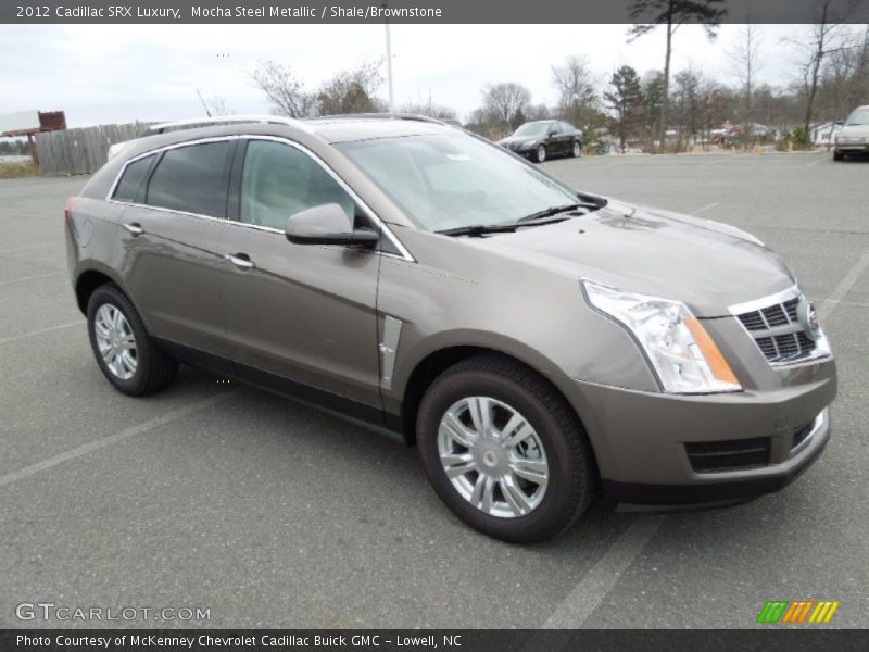 Mocha Steel Metallic / Shale/Brownstone 2012 Cadillac SRX Luxury