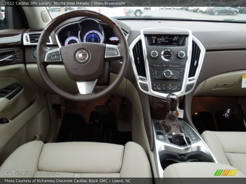 Mocha Steel Metallic / Shale/Brownstone 2012 Cadillac SRX Luxury