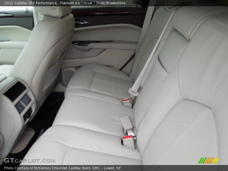 Platinum Ice Tricoat / Shale/Brownstone 2012 Cadillac SRX Performance