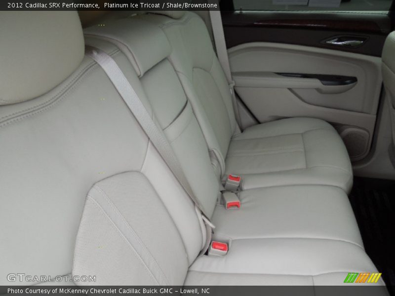 Platinum Ice Tricoat / Shale/Brownstone 2012 Cadillac SRX Performance
