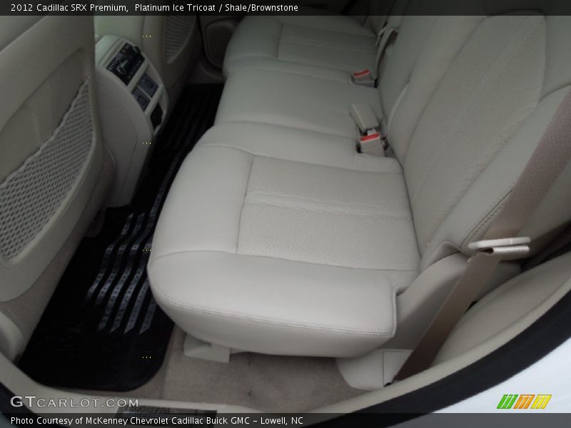 Platinum Ice Tricoat / Shale/Brownstone 2012 Cadillac SRX Premium