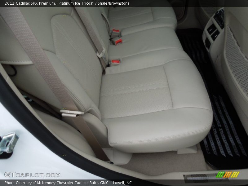Platinum Ice Tricoat / Shale/Brownstone 2012 Cadillac SRX Premium