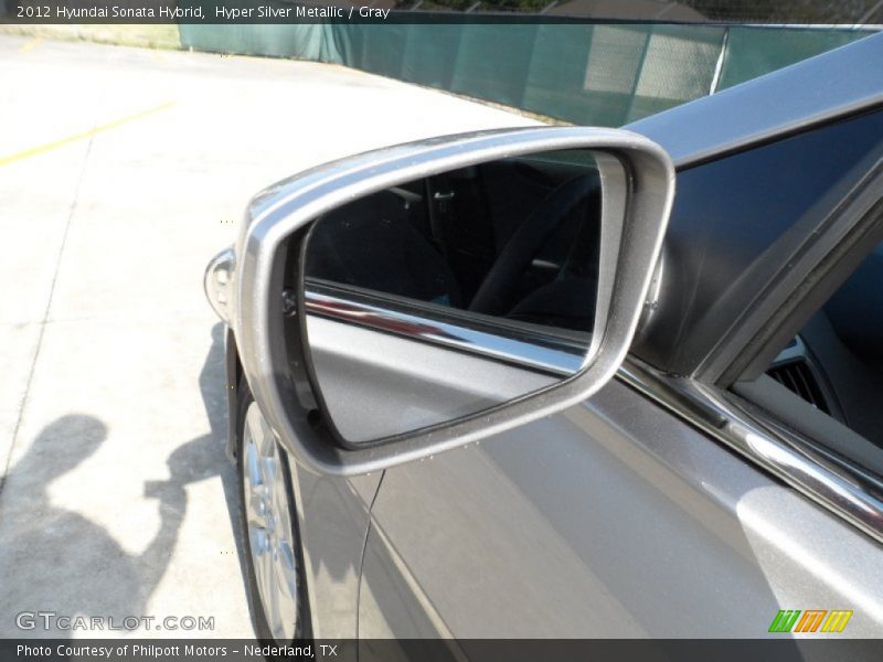 Hyper Silver Metallic / Gray 2012 Hyundai Sonata Hybrid