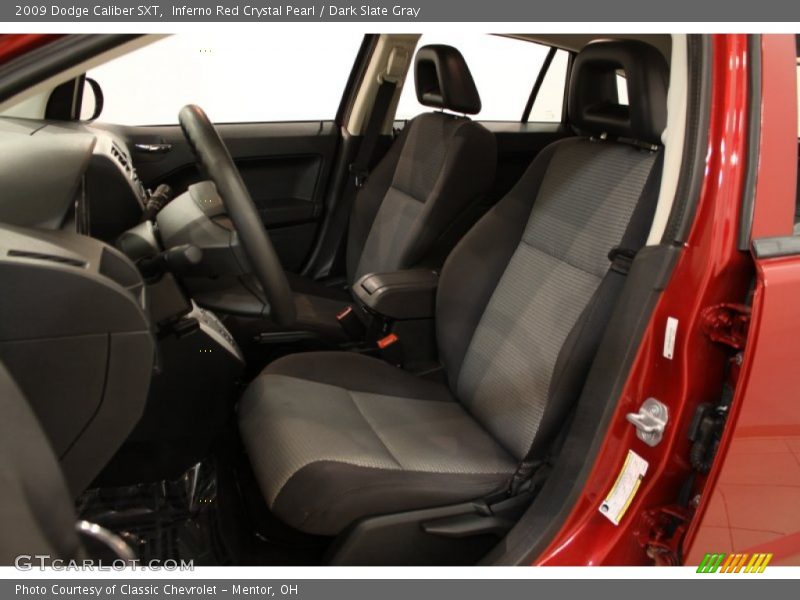 Inferno Red Crystal Pearl / Dark Slate Gray 2009 Dodge Caliber SXT
