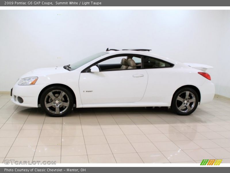  2009 G6 GXP Coupe Summit White