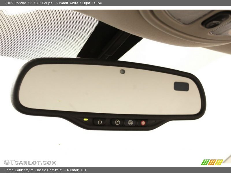 Summit White / Light Taupe 2009 Pontiac G6 GXP Coupe