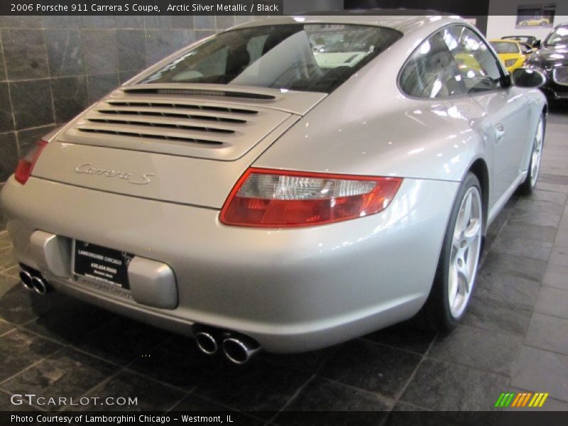 Arctic Silver Metallic / Black 2006 Porsche 911 Carrera S Coupe
