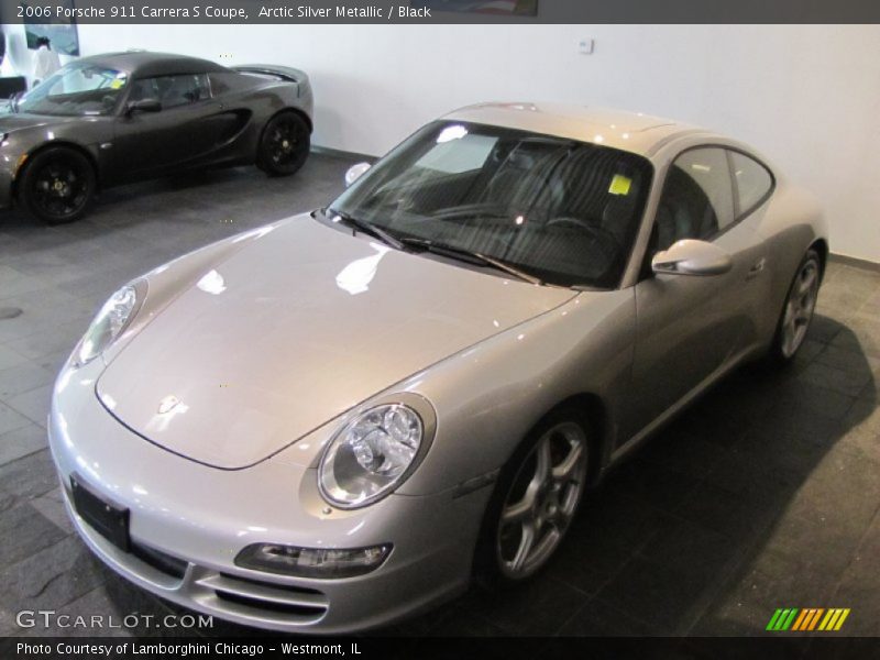 Arctic Silver Metallic / Black 2006 Porsche 911 Carrera S Coupe