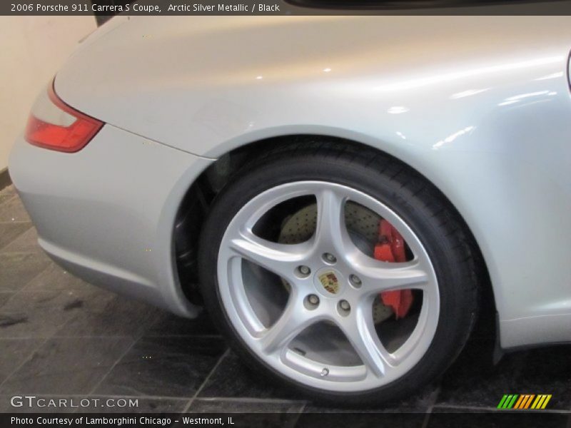Arctic Silver Metallic / Black 2006 Porsche 911 Carrera S Coupe
