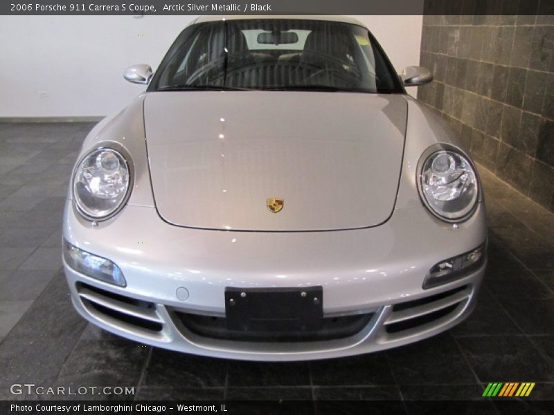 Arctic Silver Metallic / Black 2006 Porsche 911 Carrera S Coupe
