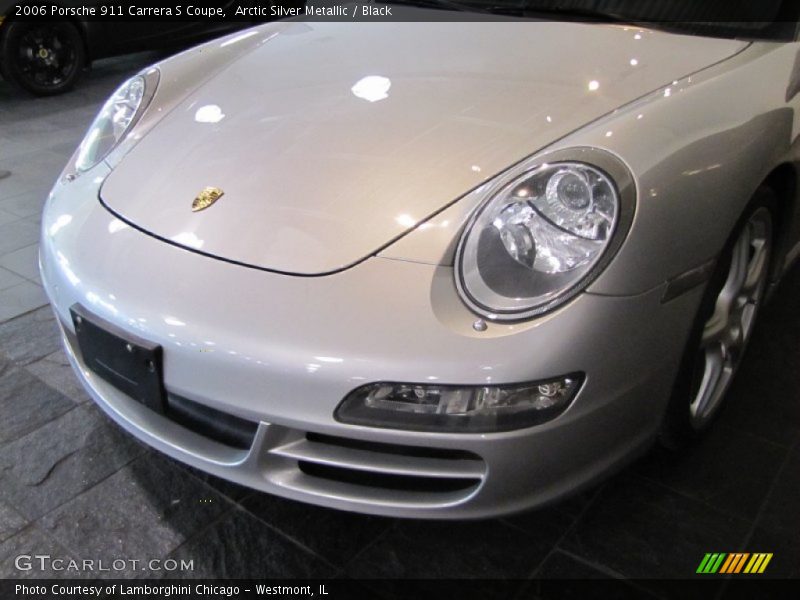 Arctic Silver Metallic / Black 2006 Porsche 911 Carrera S Coupe